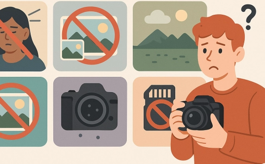 10 распространённых ошибок новичков в фотографии (и как их не допустить)